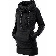 Load image into Gallery viewer, Manubeau Winter Hoodies for Women Cotton Long Sleeve Pocket Thick Keep Warm Fashion Pullovers Ladies Coat Outwear Clothing