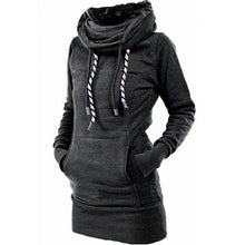 Load image into Gallery viewer, Manubeau Winter Hoodies for Women Cotton Long Sleeve Pocket Thick Keep Warm Fashion Pullovers Ladies Coat Outwear Clothing