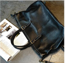 Load image into Gallery viewer, EUMOAN 100% Genuine Leather Women bag women's handbag Shoulder lady's messenger bag fashion Designer crossbody bags women Totes