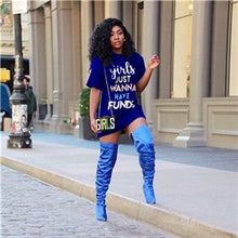 Load image into Gallery viewer, Adogirl 2018 Summer Letters Print Mini Dress O Neck Short Sleeve Women Casual T-shirt Dresses High Quality Cheap Ladies Vestidos