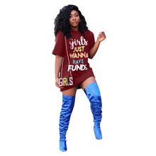Load image into Gallery viewer, Adogirl 2018 Summer Letters Print Mini Dress O Neck Short Sleeve Women Casual T-shirt Dresses High Quality Cheap Ladies Vestidos