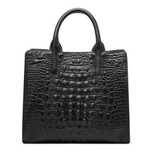 Load image into Gallery viewer, Top Layer Cowhide Lady's Handbag Crocodile Pattern Shoulder Bag High end Women Crossbody Bag Big Capacity Travel Bag
