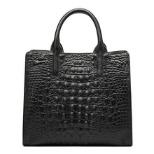 Load image into Gallery viewer, Top Layer Cowhide Lady's Handbag Crocodile Pattern Shoulder Bag High end Women Crossbody Bag Big Capacity Travel Bag