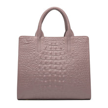 Load image into Gallery viewer, Top Layer Cowhide Lady's Handbag Crocodile Pattern Shoulder Bag High end Women Crossbody Bag Big Capacity Travel Bag