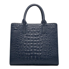 Load image into Gallery viewer, Top Layer Cowhide Lady's Handbag Crocodile Pattern Shoulder Bag High end Women Crossbody Bag Big Capacity Travel Bag