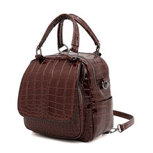 Load image into Gallery viewer, Brand luxury crocodile pattern package 2019 new ladies multi-function bag shoulder Messenger bag fashion mini