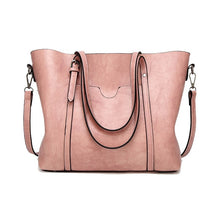 Load image into Gallery viewer, Herald Fashion Large Capacity Women Tote Bag High Quality Leather Female Shoulder Bag Causal Women Handbag Lady's Messenger Bags
