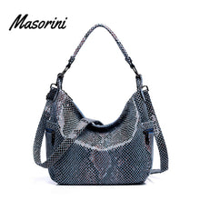Load image into Gallery viewer, New Arrival Shoulder Bag Women PU Leather Serpentine Crossbody Bags Women High Quality Casual Tote Handbags Designers Brand Lady