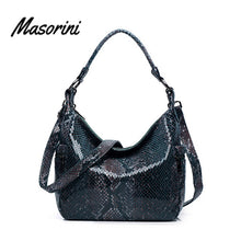 Load image into Gallery viewer, New Arrival Shoulder Bag Women PU Leather Serpentine Crossbody Bags Women High Quality Casual Tote Handbags Designers Brand Lady