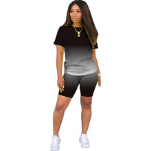 Load image into Gallery viewer, ChocoMist Two-piece Casual Gradient Homewear Women Pant Set M1106