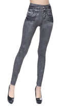 Load image into Gallery viewer, Imitation Jeans Leggings Women 2020 Spring Comfortable Tights S-5xl Plus Size Elastic Pants Brand Long Slim Pants