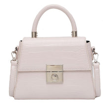 Load image into Gallery viewer, Girl Small Square Bag Tide 2020 New Designer Quality Stone Pattern Lock Shoulder Tide Bag For Women Casual Diagonal Lady's Bag