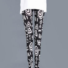 Load image into Gallery viewer, VISNXGI New Woman Fashion Jeans Print Denim Ankle-Length Imitation Skinny Jeans Holes Spandex Straight Slim Jeans Women Leggings