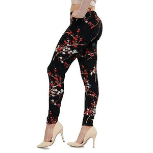 VISNXGI New Woman Fashion Jeans Print Denim Ankle-Length Imitation Skinny Jeans Holes Spandex Straight Slim Jeans Women Leggings