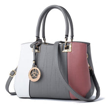 Load image into Gallery viewer, PU Leather Ladies HandBags Women Messenger Bags Totes New Arrive Designer Crossbody Shoulder Bag Boston HandBags
