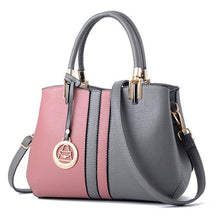 Load image into Gallery viewer, PU Leather Ladies HandBags Women Messenger Bags Totes New Arrive Designer Crossbody Shoulder Bag Boston HandBags
