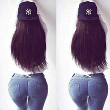 Load image into Gallery viewer, Rylanguage Women Peach Jeans Lift Hips Skinny Casual Denim High Elastic Pants Push Up Jeggings Slim Women Jeans Pencil Pants
