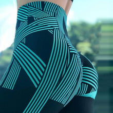 Load image into Gallery viewer, SVOKOR S-3XL Women Print Leggings High Waist Hips Fitness Legging Autumn Casual Breathable Polyester Ladies Pants Women
