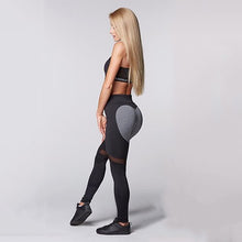 Load image into Gallery viewer, Sexy Heart High Waist Leggings Women Patchwork Women Work Out Leggings Push Up Leggins Women Fitness Winter Legging Pants Legins
