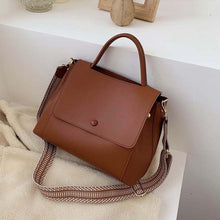 Load image into Gallery viewer, Fashion Simply PU Leather Crossbody Bags For Women 2020 Solid Color Shoulder Messenger Bag Lady Chain Travel Small Handbags
