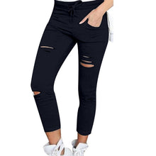 Load image into Gallery viewer, leggings 2019 New Style Fashion Women Solid Fitness Leggings Ankle Length Stretch High Waist Leggings
