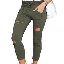 Load image into Gallery viewer, leggings 2019 New Style Fashion Women Solid Fitness Leggings Ankle Length Stretch High Waist Leggings
