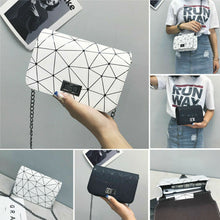 Load image into Gallery viewer, New Women Shoulder Quilted Handbag Chain Ladies Faux Leather Cross Body Bag
