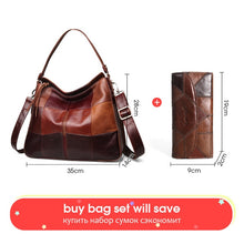 Load image into Gallery viewer, Cobbler Legend Women Bag Genuine Leather Ladies Bucket Shoulder Designer Band Large Crossbody For Female Retro Luxury Top-handle
