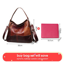 Load image into Gallery viewer, Cobbler Legend Women Bag Genuine Leather Ladies Bucket Shoulder Designer Band Large Crossbody For Female Retro Luxury Top-handle
