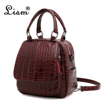 Load image into Gallery viewer, Brand luxury crocodile pattern package 2019 new ladies multi-function bag shoulder Messenger bag fashion mini
