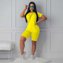 Load image into Gallery viewer, summer clothes for women two piece set cotton 2 piece set summer female sexy two pieces sets women&#39;s suits
