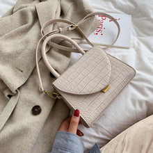 Load image into Gallery viewer, Stone Pattern PU Leather Crossbody Bags For Women 2020 Luxury Quality Shoulder Simple Bag Lady Designer Handbags Totes
