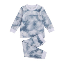 Load image into Gallery viewer, Autumn Children Kids Sleepwear Baby Pajamas Sets Baby Boys Tie-dye Print pyjamas Nightwear Girls Night Clothes Kids Clothing Set

