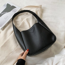 Load image into Gallery viewer, Small PU Leather Hand Bags For Women 2020 Simple Solid Color Shoulder Handbags Female Travel Totes Lady Fashion Bag
