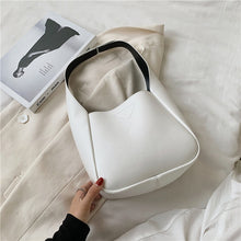 Load image into Gallery viewer, Small PU Leather Hand Bags For Women 2020 Simple Solid Color Shoulder Handbags Female Travel Totes Lady Fashion Bag
