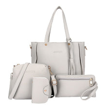 Load image into Gallery viewer, 4pcs Women Lady Fashion Handbag Shoulder Bags Tote Purse Messenger Satchel Set LX9F
