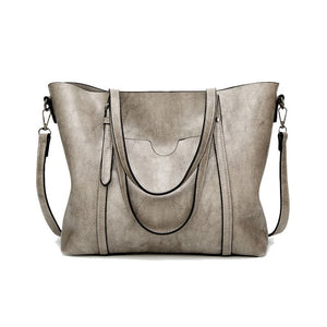 Herald Fashion Large Capacity Women Tote Bag High Quality Leather Female Shoulder Bag Causal Women Handbag Lady's Messenger Bags