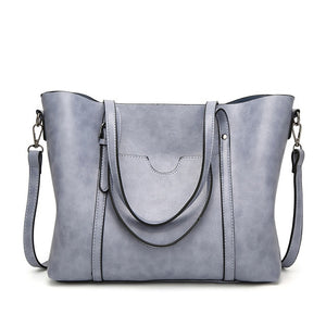 Herald Fashion Large Capacity Women Tote Bag High Quality Leather Female Shoulder Bag Causal Women Handbag Lady's Messenger Bags