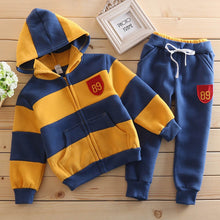 Load image into Gallery viewer, Winter Baby Boy Clothing Set Baby Girl Clothes Baby Clothing Sets 2pcs Kids Clothing Cotton Newborn Infant Clothes Warm Jacket
