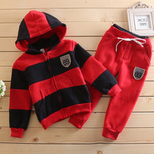 Load image into Gallery viewer, Winter Baby Boy Clothing Set Baby Girl Clothes Baby Clothing Sets 2pcs Kids Clothing Cotton Newborn Infant Clothes Warm Jacket
