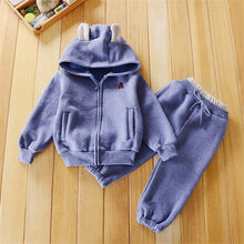 Load image into Gallery viewer, Winter Baby Boy Clothing Set Baby Girl Clothes Baby Clothing Sets 2pcs Kids Clothing Cotton Newborn Infant Clothes Warm Jacket

