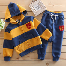 Load image into Gallery viewer, Winter Baby Boy Clothing Set Baby Girl Clothes Baby Clothing Sets 2pcs Kids Clothing Cotton Newborn Infant Clothes Warm Jacket
