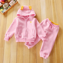 Load image into Gallery viewer, Winter Baby Boy Clothing Set Baby Girl Clothes Baby Clothing Sets 2pcs Kids Clothing Cotton Newborn Infant Clothes Warm Jacket
