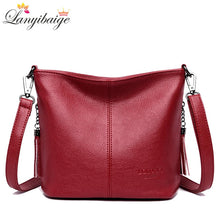 Load image into Gallery viewer, Ladies Hand Crossbody Bags For Women 2020 Luxury Handbags Women Leather Shoulder Bag Tote Bag Designer Women bolsa feminina
