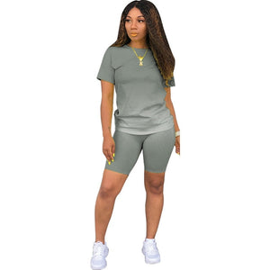 ChocoMist Two-piece Casual Gradient Homewear Women Pant Set M1106