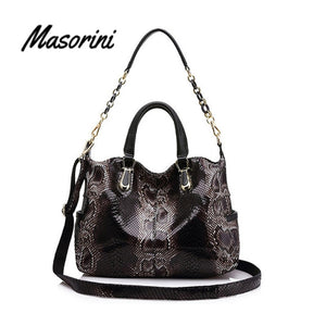 Vintage Women's Leather Shoulder Bag High Quality Crossbody Bags Woman Chain Luxury Designer Big Handbags Ladies Fashion