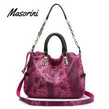 Load image into Gallery viewer, Vintage Women&#39;s Leather Shoulder Bag High Quality Crossbody Bags Woman Chain Luxury Designer Big Handbags Ladies Fashion
