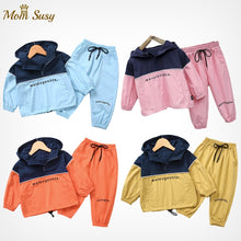 Load image into Gallery viewer, Fashion Baby Boy Girl Clothes Set Cotton Coat+Pant 2PCS Bebe Kids Sport Jacket Clothing Suit Long Sleeve Spring Autumn Summer
