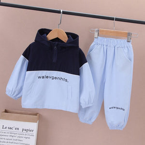 Fashion Baby Boy Girl Clothes Set Cotton Coat+Pant 2PCS Bebe Kids Sport Jacket Clothing Suit Long Sleeve Spring Autumn Summer