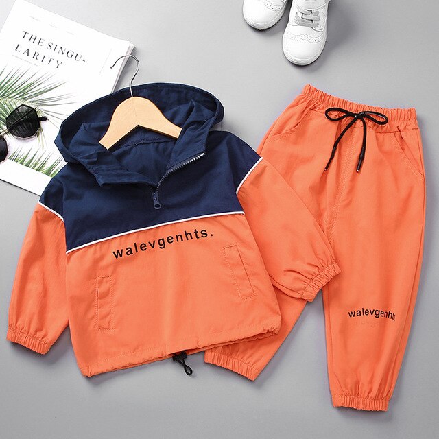 Fashion Baby Boy Girl Clothes Set Cotton Coat+Pant 2PCS Bebe Kids Sport Jacket Clothing Suit Long Sleeve Spring Autumn Summer